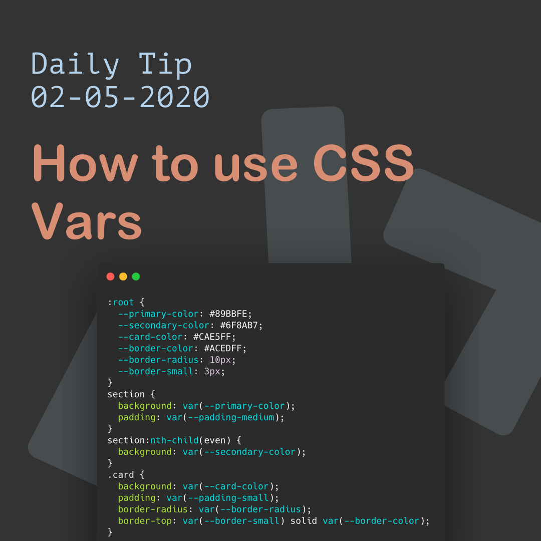 How to use CSS Vars