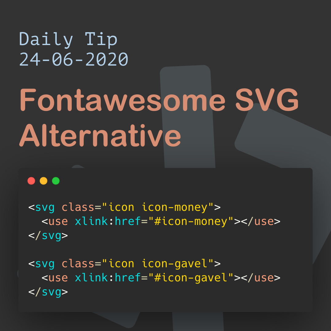 Fontawesome SVG Alternative