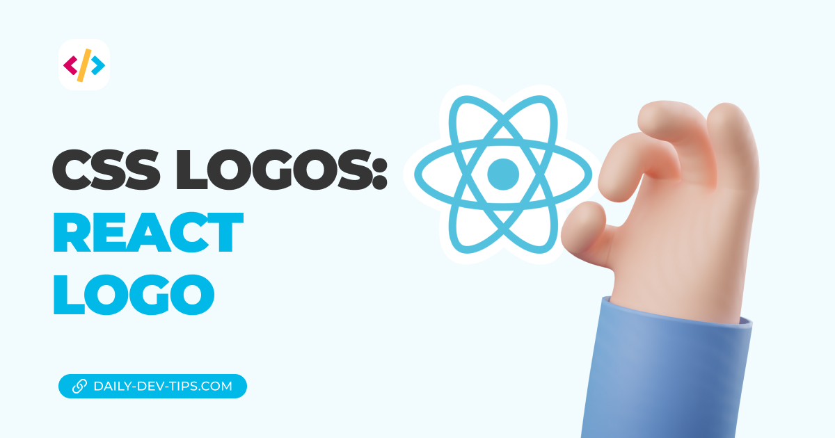 React Logo CSS only