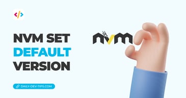 NVM set default version