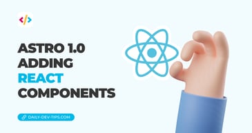 Astro 1.0 adding React components