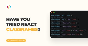 Have you tried React classnames?
