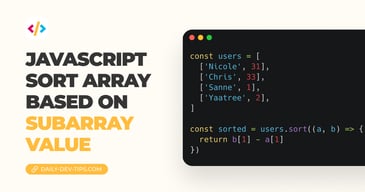 JavaScript sort array based on subarray value