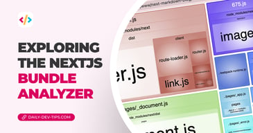 Exploring the NextJS bundle analyzer