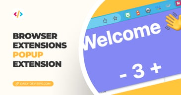 Browser extensions - Popup extension