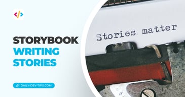 Storybook - writing stories