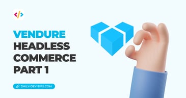 Vendure headless commerce - part 1