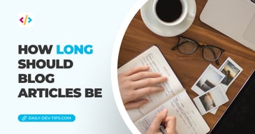 How long should blog articles be