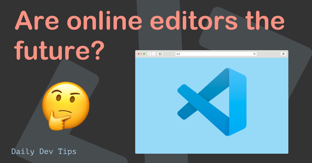 Are online editors the future?