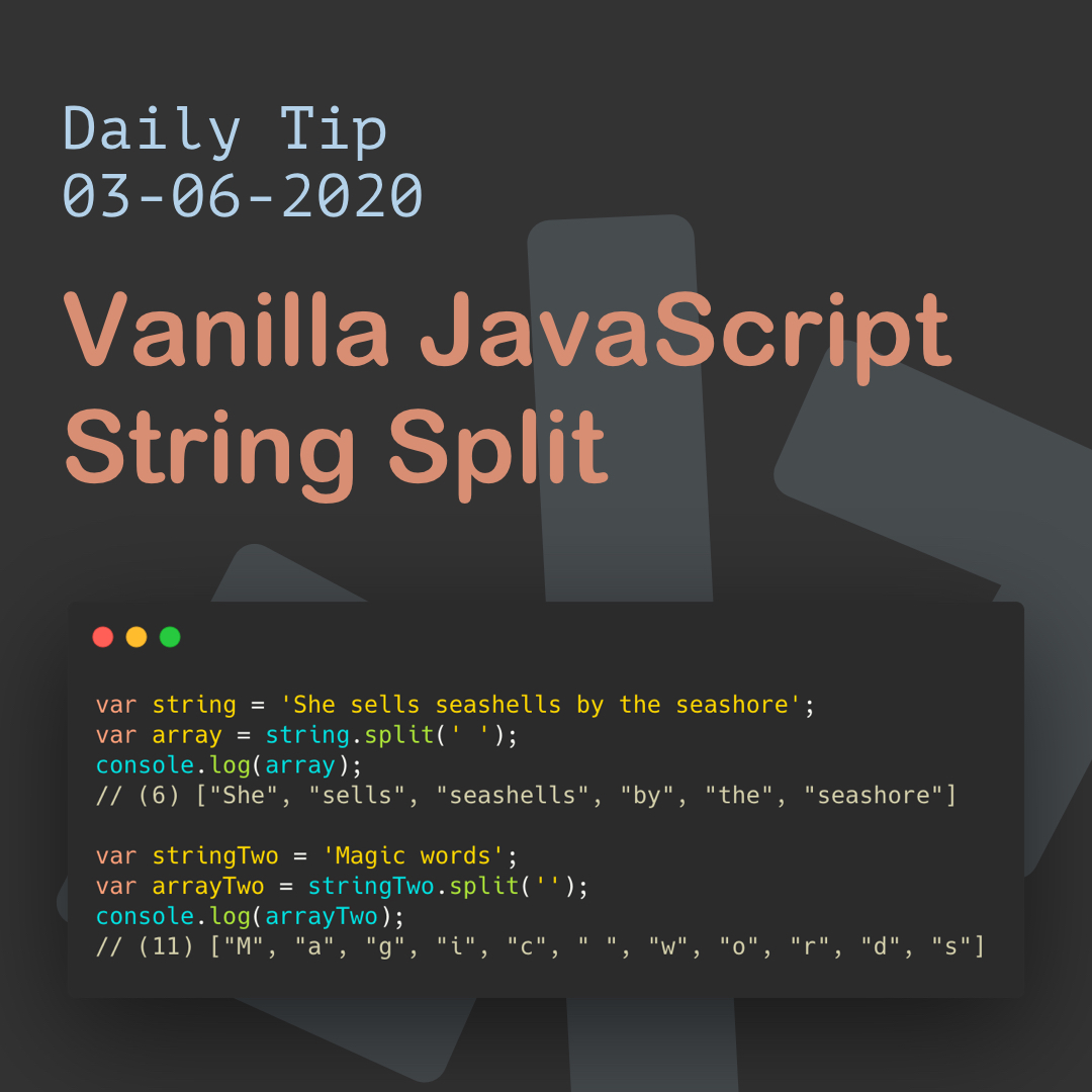 37 How To Split A String Javascript Modern Javascript Blog