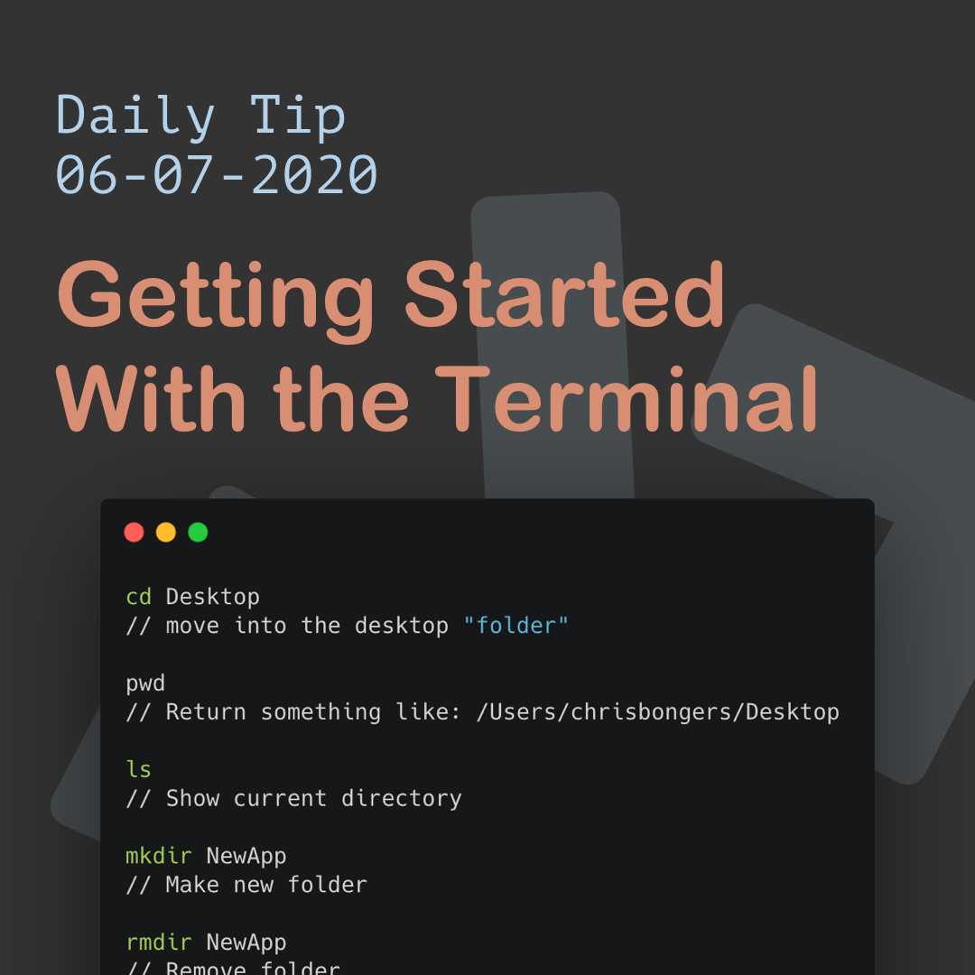 Getting Started With the Terminal