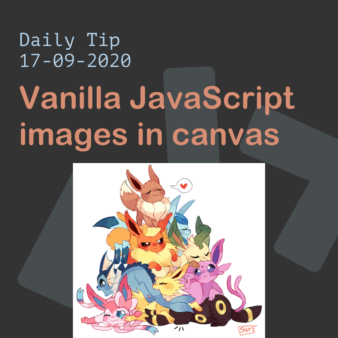 Vanilla JavaScript images in canvas