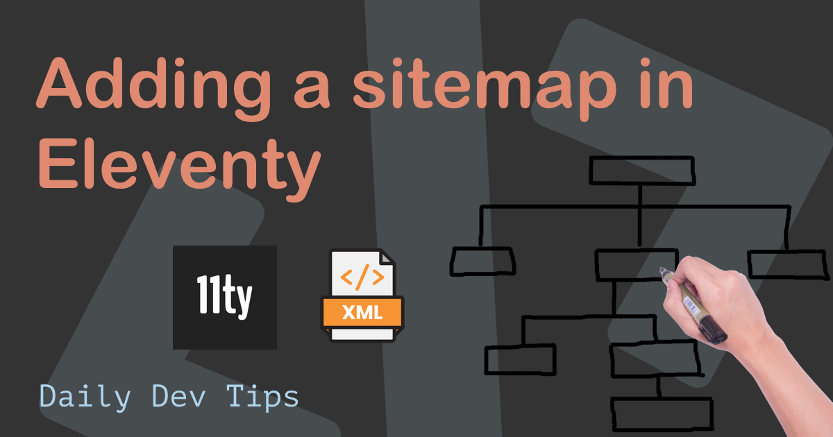 Adding a sitemap in Eleventy